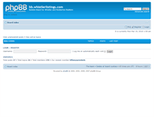 Tablet Screenshot of bb.whistlerlistings.com